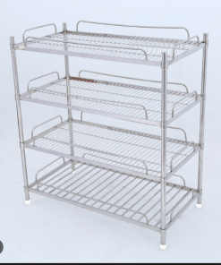 Kệ chén inox 4 tầng