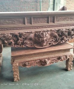 Sập Thờ Tứ Linh Gỗ Gụ