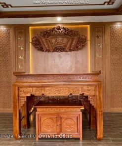 Ưu điểm gỗ Mít Ta làm bàn thờ