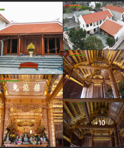 Nhà gỗ lim 3 gian