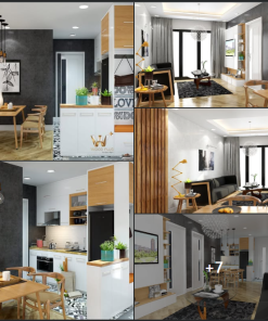 Thiết kế phòng khách vừa đẹp vừa tiện nghi