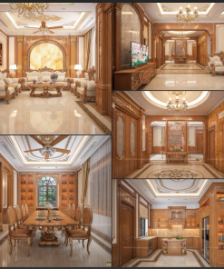 Top 5 thiết kế nội thất phòng khách tân cổ điển