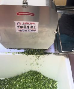 Máy thái hành lá băng tải JQ18 cắt hành lá, cắt ớt cho quán phở và nhà hàng nhỏ - chi tiết máy 3