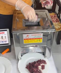 Máy thái thịt tươi sống KG85 cắt thịt bò bắp - chi tiết máy 4