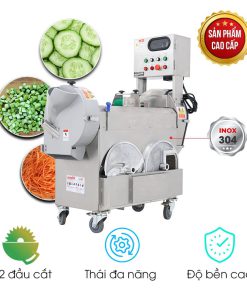 Máy cắt lát trái cây – Giải pháp thái lát inox quay tay đa năng cho mọi gian bếp