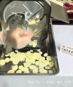 MÁY CẮT QUẢ CÓC NON: Giải pháp thái lát cóc bao tử nhanh gọn, đều đẹp