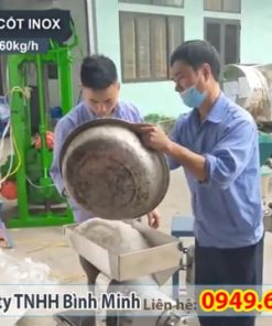 Máy Xay Cơm Dừa và Máy Ép Nước Cốt Dừa Inox tại xưởng