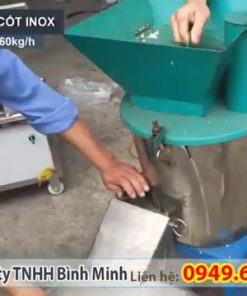 Hướng dẫn chuẩn bị nguyên liệu và xay cơm dừa - chi tiết máy 2