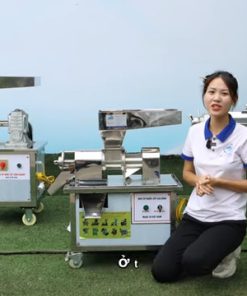 Ép Kiệt Nước Cốt Dừa Nguyên Chất Với Máy Ép Nước Cốt Inox Gia Đình