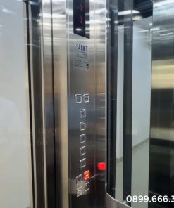 Thang máy gia đình khung thép vách kính 350 kg - chi tiết máy 20