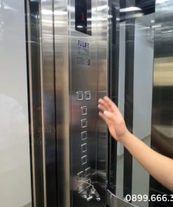 Thang máy gia đình khung thép vách kính 350 kg - chi tiết máy 14
