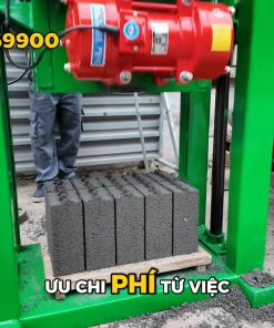 Bàn Giao Máy Ép Gạch Không Nung - chi tiết máy 2