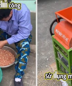 Máy Bóc Tách Vỏ Lạc Đậu Phộng 5 Tạ Mỗi Giờ - chi tiết máy 3