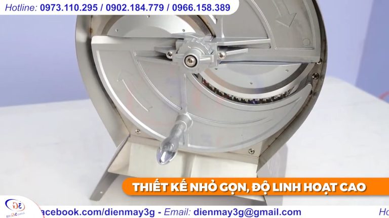 (309) Cách Thái Lát Nhanh_ Sung, Hành, Tỏi,…_ Máy Cắt Rau Củ_ Điện Máy 3G (2)