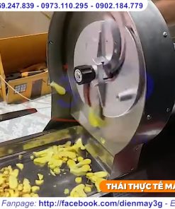 Máy thái rau củ quay tay kết hợp dùng điện - chi tiết máy 4