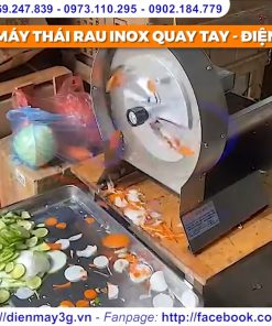 Cận Cảnh Máy Thái Lát Rau Củ Đa Năng Điều Chỉnh Dày, Mỏng