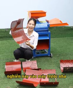 Cách lắp đặt và vận hành máy băm cỏ nghiền cám C300 - chi tiết máy 4