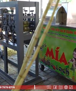 Thử máy cạo vỏ mía Đủ loại Mía Ngắn,cong chữ S Chữ C - chi tiết máy 4