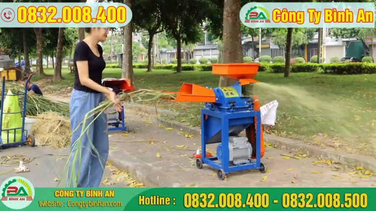 (309) Máy Băm Nghiền Đa Năng C300 Bình An _ Chế biến các loại thức ăn cho gia súc – gia cầm 1 cách dễ dàng (2)