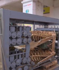 Máy Bào Mía, Máy Cạo Vỏ Mía 6 Cây Khổng lồ 10 Tấn 96 Lưỡi Dao Dùng Nhà Máy Đường