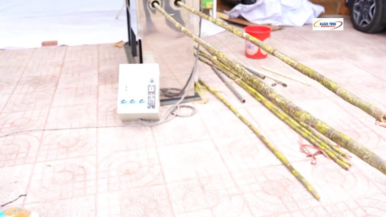 (309) Máy Bào Vỏ Mía 2 Cây 3 Biến Tần Mẫu Mới 2024 Không Còn Lo Cháy Mô Tơ