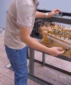 Máy Bào Vỏ Mía 2 Cây Mẫu Mới Nhất 3 Biến Tần – 40 Lưỡi- Ray Trượt Mới - chi tiết máy 2