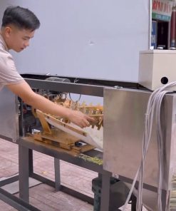 Máy Bào Vỏ Mía 2 Cây Mẫu Mới Nhất 3 Biến Tần – 40 Lưỡi- Ray Trượt Mới - chi tiết máy 4