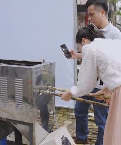 Máy Bào Vỏ Mía 2 Cây 10 Khung 40 Lưỡi Dao Bản Nâng Cấp - chi tiết máy 2