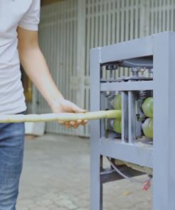 Máy Bào Vỏ Mía (Máy Cạo Mía) 2 Cây Bản Cao Cấp Cạo Ngày 4 Tấn Mía 2 Biến Tần