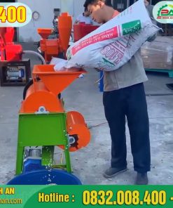 Cấu tạo máy bóc vỏ lạc mini với thiết kế nhỏ gọn, chắc chắn - chi tiết máy 2