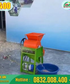 Cấu tạo máy bóc vỏ lạc mini với thiết kế nhỏ gọn, chắc chắn - chi tiết máy 3