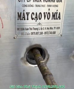Máy Cạo Vỏ Mía 3 Cây - chi tiết máy 3
