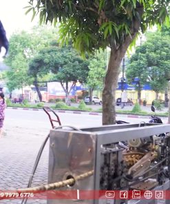 Máy Cạo Vỏ Mía Tự Động 1 Cây Bản 2 Biến Tần - Cạo 1 ngày 2 Tấn Mía