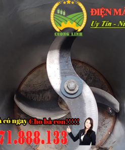 Máy băm nghiền đa năng, xay xát, thái chuối rau cỏ - chi tiết máy 3