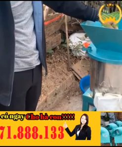 Máy băm nghiền đa năng, xay xát, thái chuối rau cỏ - chi tiết máy 2