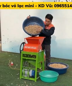 Máy bóc vỏ lạc mini