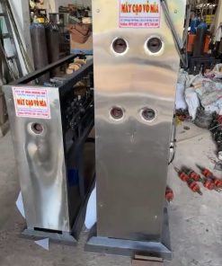 Thử máy cạo vỏ mía trước khi giao - chi tiết máy 4