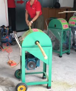 Tiếp tục test máy cạo vỏ mía Turbo 1500w 9 chổi cạo