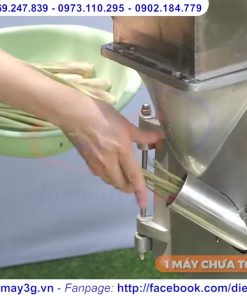 Máy thái rau củ quả công nghiệp - chi tiết máy 3