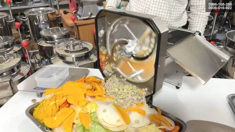 Máy Thái Cắt Lát Rau Củ Quả, Hành Tỏi (309) Trải nghiệm Máy Thái Cắt Lát Rau Củ Quả, Hành Tỏi Cao Cấp👌Mê Tít Luôn! (4)