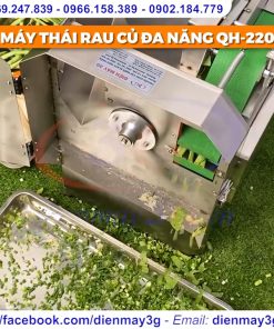 Máy Thái Rau Củ Quả QH220 - chi tiết máy 3