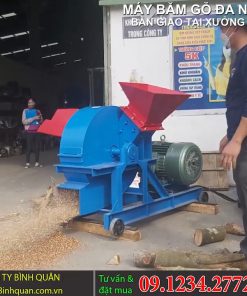 Bàn Giao Máy Băm Gỗ Đa Năng 5T - chi tiết máy 2