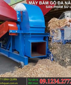 Máy băm gỗ đa năng Bình Quân - chi tiết máy 2