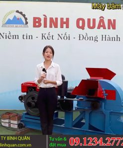 Máy Băm Gỗ Đa Năng 5T Đầu Nổ 40Hp - Băm Dăm Gỗ Số Lượng lớn