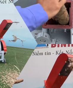 Máy Băm Gỗ Mảnh 2T - Chuyên Băm Dăm Gỗ Dạng Mảnh Vuông