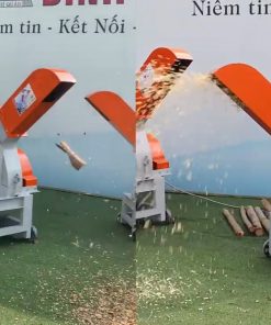 Thiết kế cửa nạp và cửa xả của máy băm gỗ mạnh - chi tiết máy 2