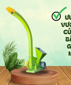 Máy băm gỗ GREEN MECH - chi tiết máy 2