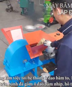 Máy băm gỗ đa năng 2T xay lõi ngô - chi tiết máy 3