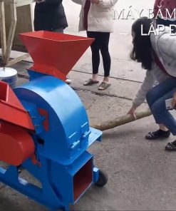 Máy băm gỗ đa năng 2T - Băm lõi ngô làm thức ăn chăn nuôi - trồng cây nấm