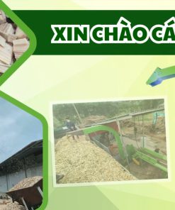Máy băm gỗ GREEN MECH - chi tiết máy 7